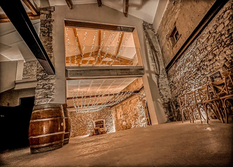 La bergerie en pierre aménagée, au Clos du Tuilier